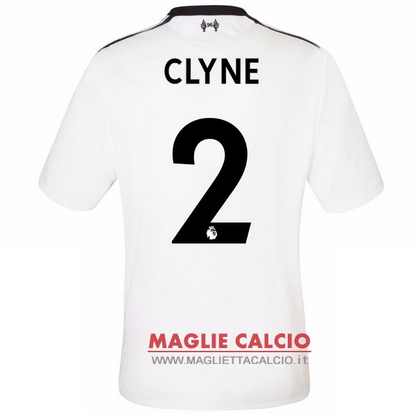 nuova maglietta liverpool 2017-2018 clyne 2 seconda